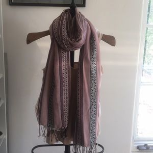 Reversible Tory Burch scarf or shawl